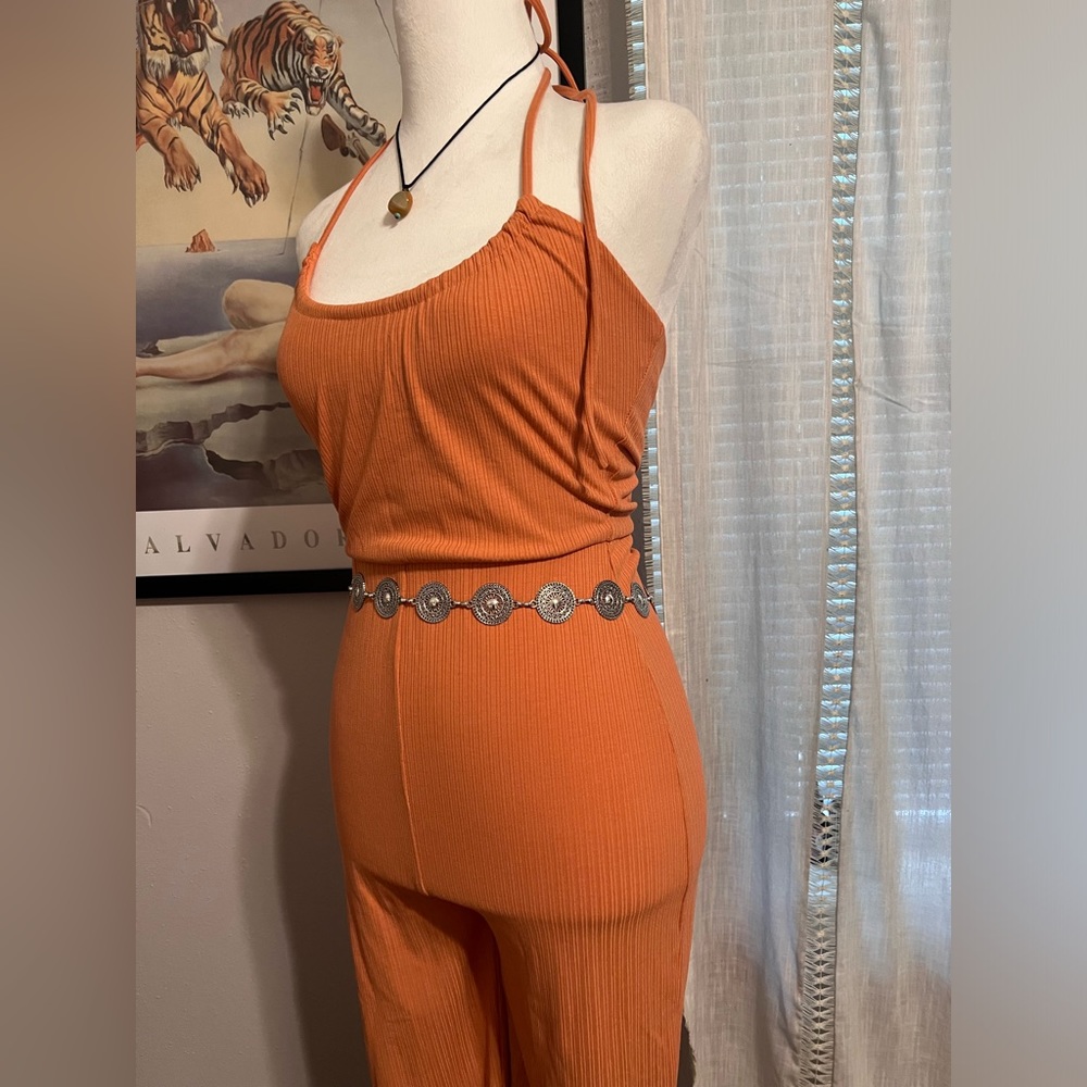 Lovers and Friends Langley Jumpsuit in Ginger